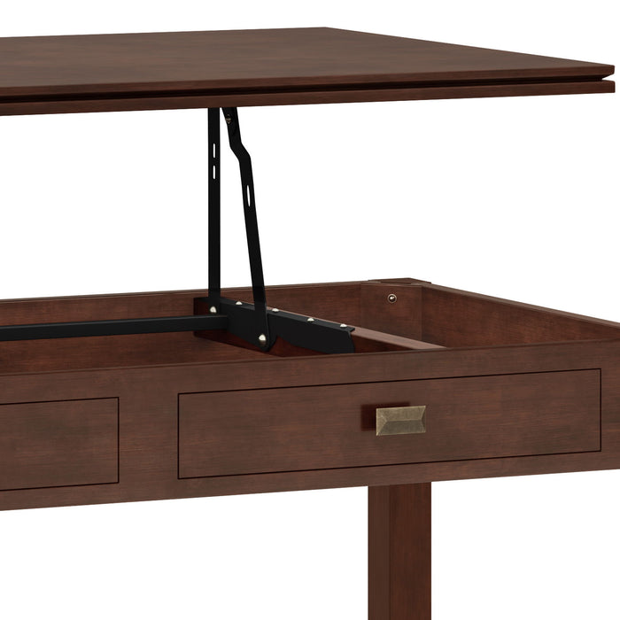 Artisan - Lift Top Coffee Table - Russet Brown