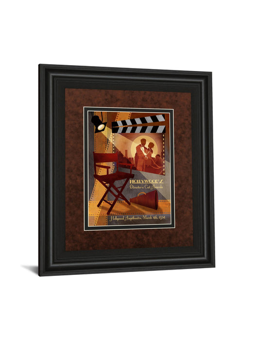 34x40 Director's Cut Awards By Conrad Knutsen - Framed Print Wall Art - Red