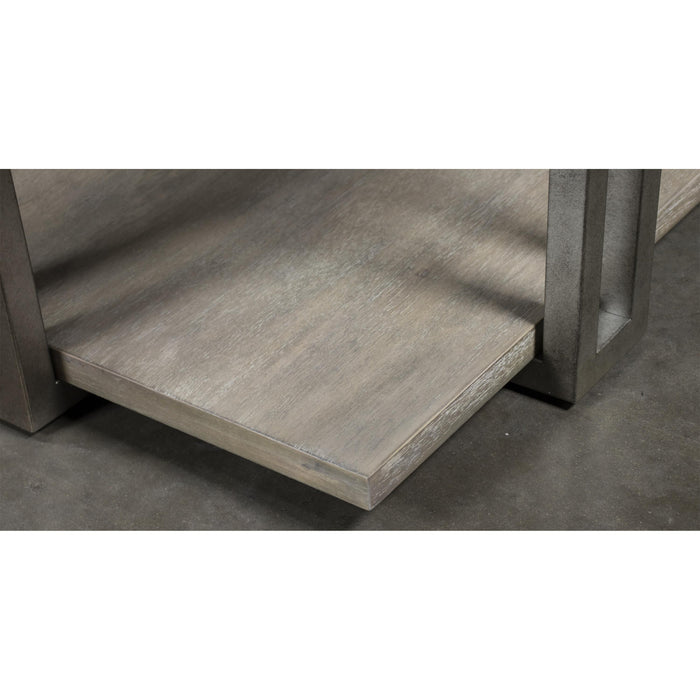 Adelyn - Rectangular Cocktail Table - Crema Gray