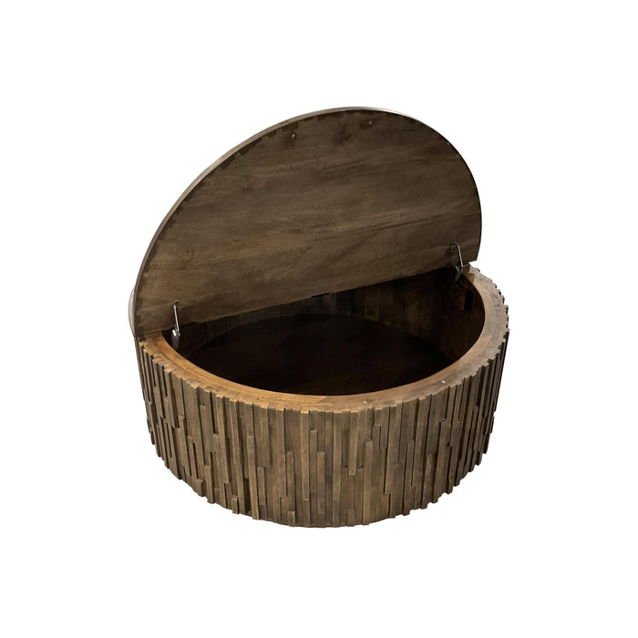 Viewpoint - Round Coffee Table - Dark Brown