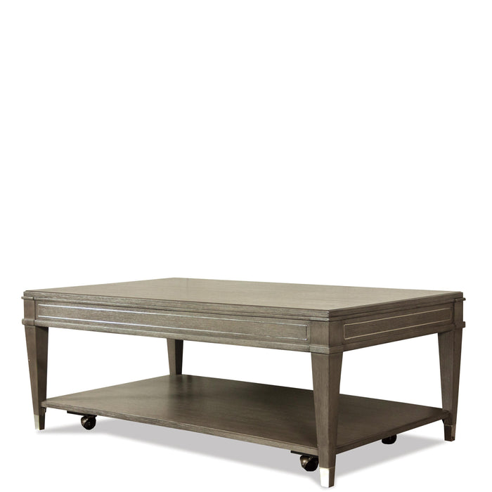 Dara Two - Rectangular Cocktail Table - Gray Wash