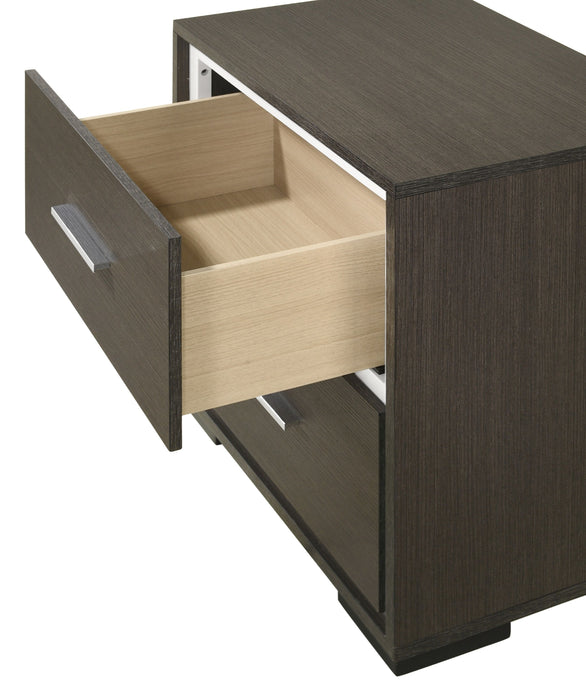 Sharpe - Nightstand - Dark Gray