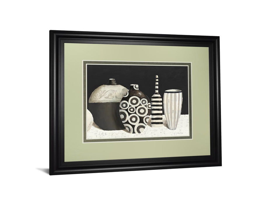 Object D 'art By Emily Adams - Framed Print Wall Art - Black