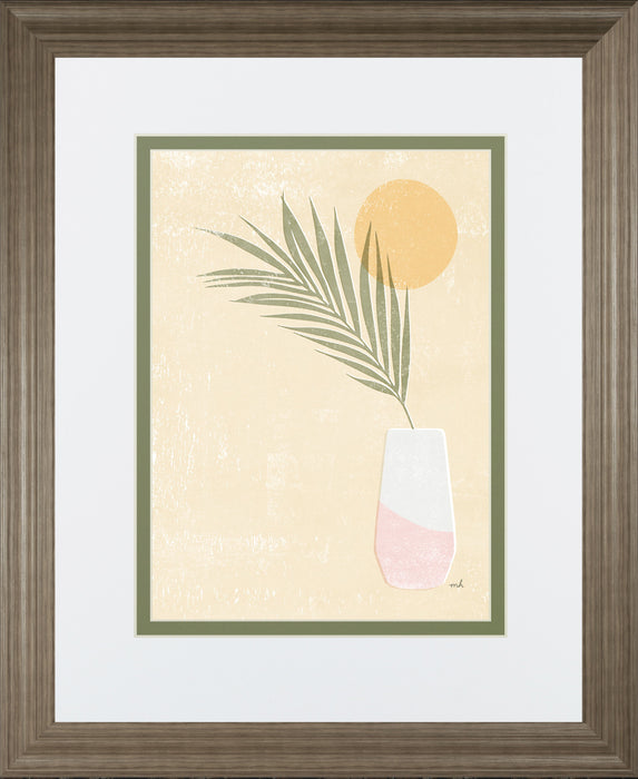 Sun Palm II Blush By Moira Hershey - Beige