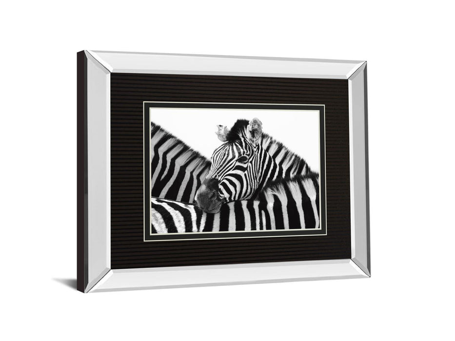 A Safe Place By Papiorek Mirrored Frame - Black