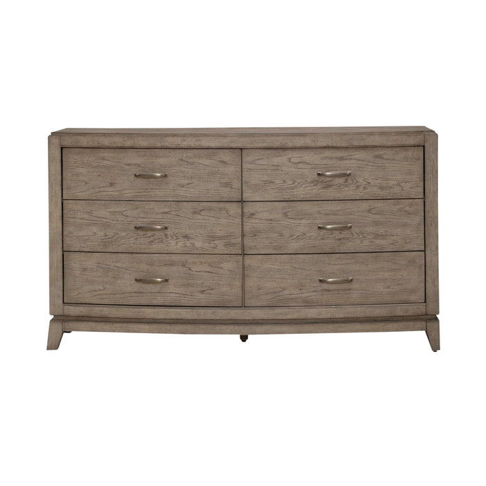 Avalon - 6 Drawer Dresser - Burnished Beige