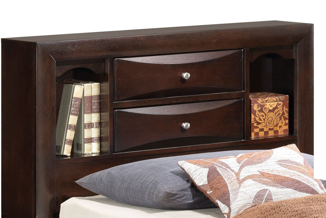 Marilla - Bookcase Storage Bed