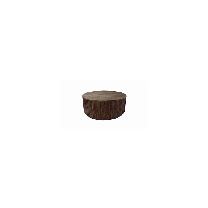 Viewpoint - Round Coffee Table - Dark Brown