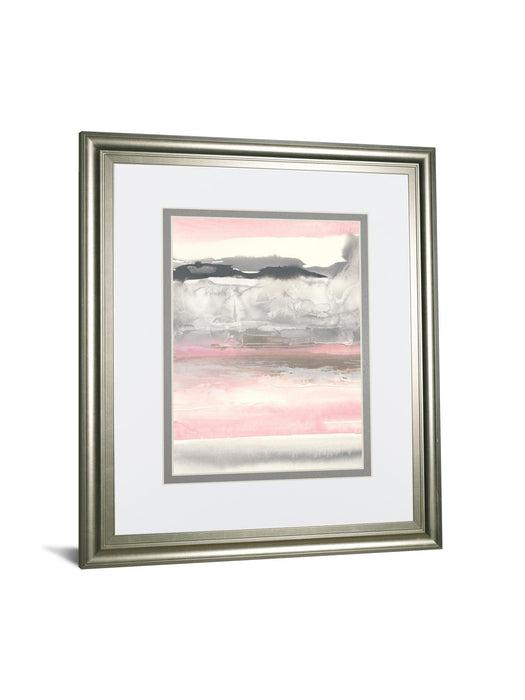 Charcoal And Blush I By Chris Paschke - Pink