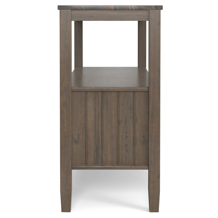 Lev - Console Table - Smoky Brown