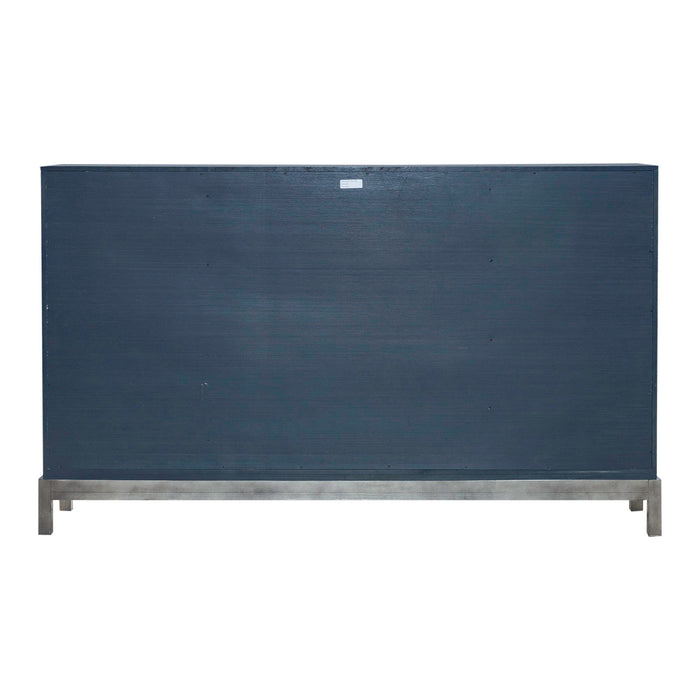 Braxton - Accent Cabinet - Azure Blue