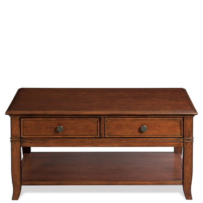 Campbell - Cocktail Table - Burnished Cherry