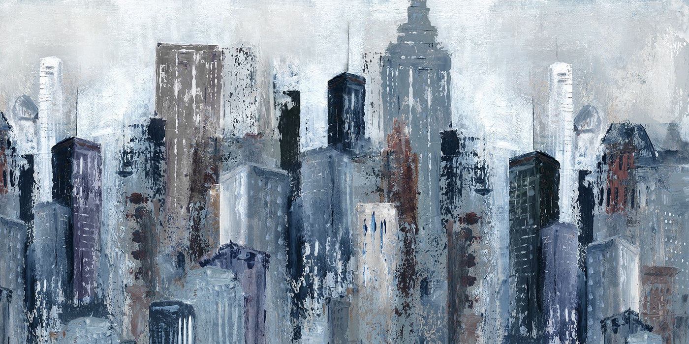 Small - City Mood By Carol Robinson - Blue