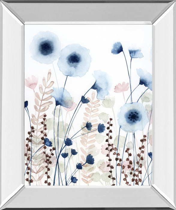 Sweet Flower Field II By Grace Popp - Light Blue