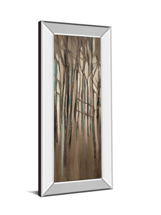 Innuendo By Maja - Mirror Framed Print Wall Real Glass - Dark Brown