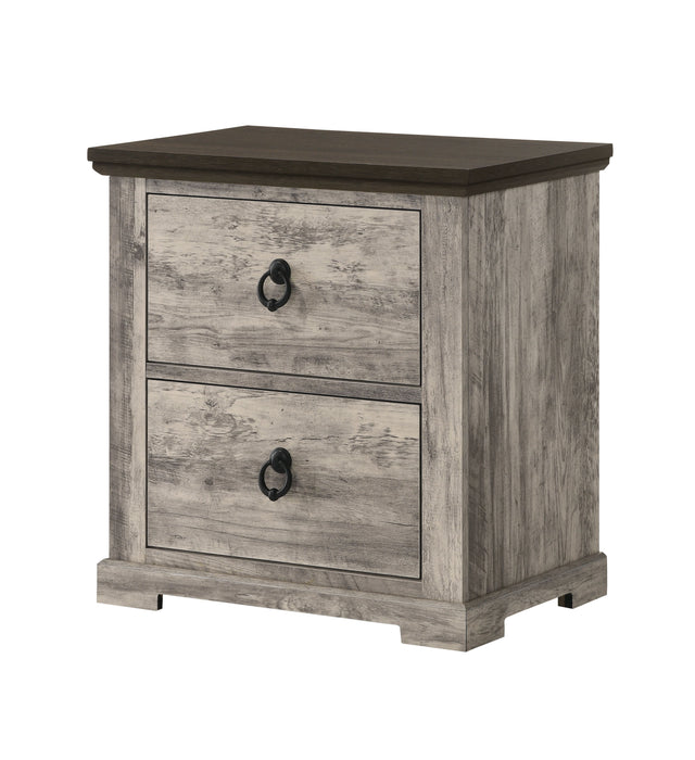 Ella-mae - Nightstand - Gray