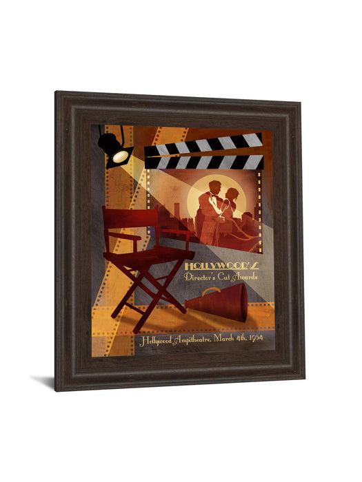 22x26 Director's Cut Awards By Conrad Knutsen - Framed Print Wall Art - Red