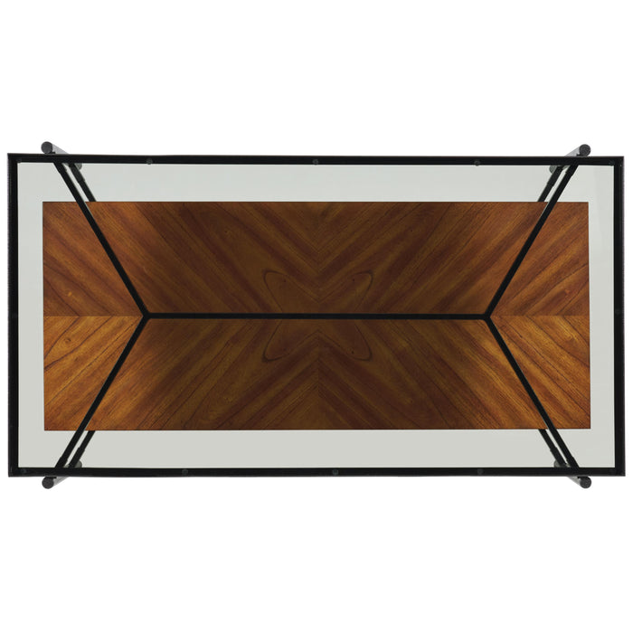 Lennox - Rectangular Cocktail Table - Rosewood