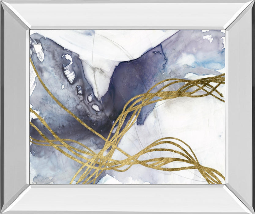 Agate Wave IV By Jennifer Goldberger - Blue