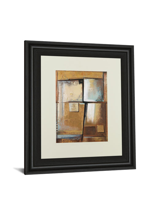 Abstract I By Patricia Pinto - Framed Print Wall Art - Dark Brown