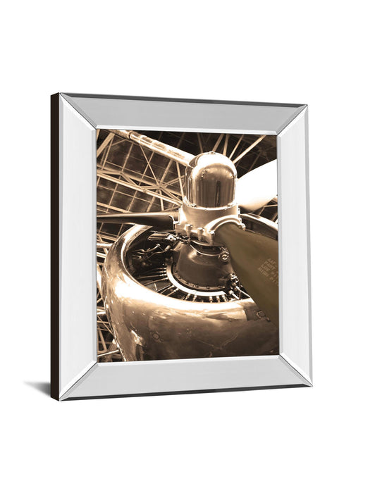 Dc4 Aircraft By Danita Delimont - Mirror Framed Print Wall Art - Gold