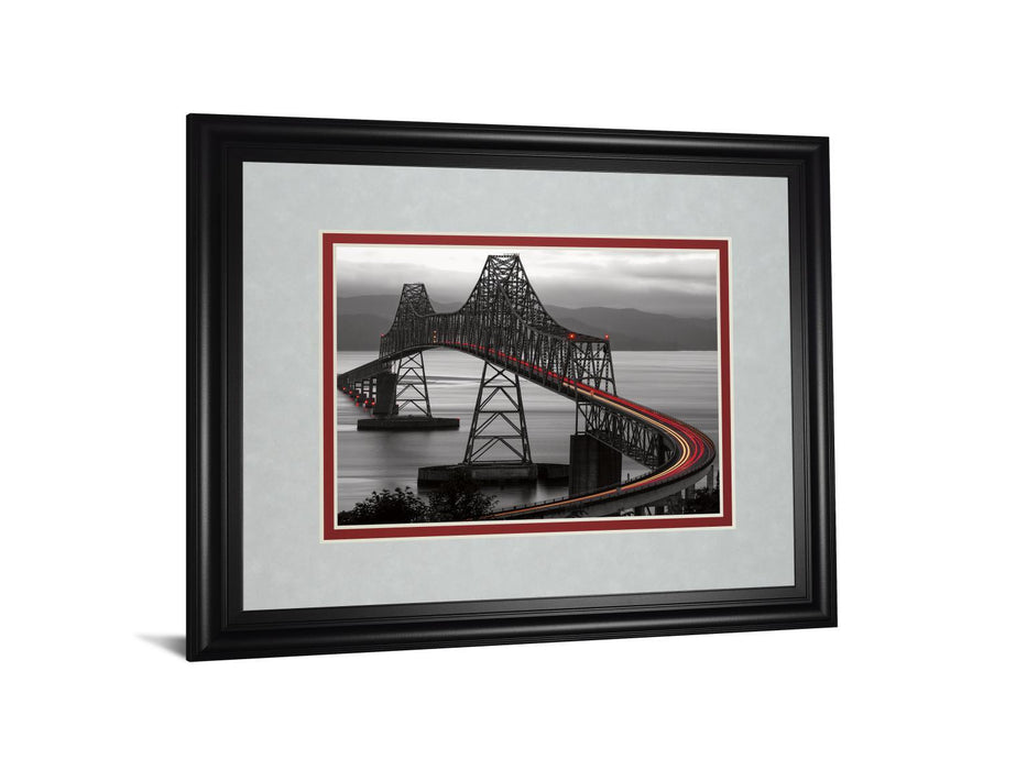 Boomerang By Aaron Reed - Framed Print Wall Art - Black