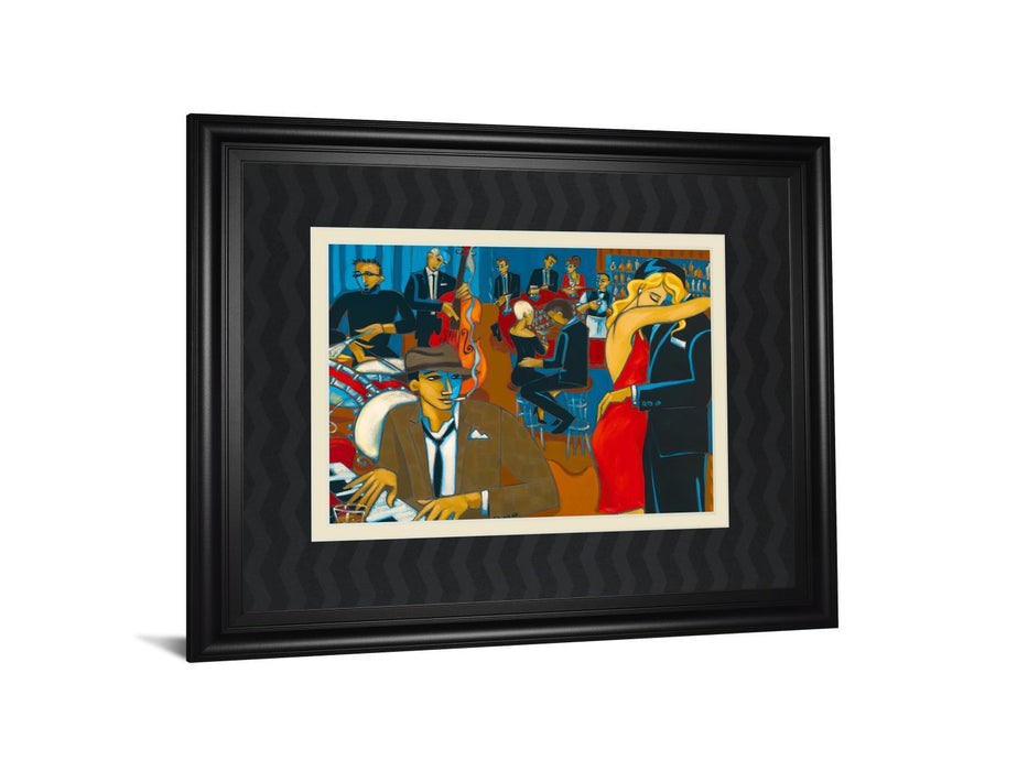 After Hours By Marsha Hammel - Framed Print Wall Art - Red