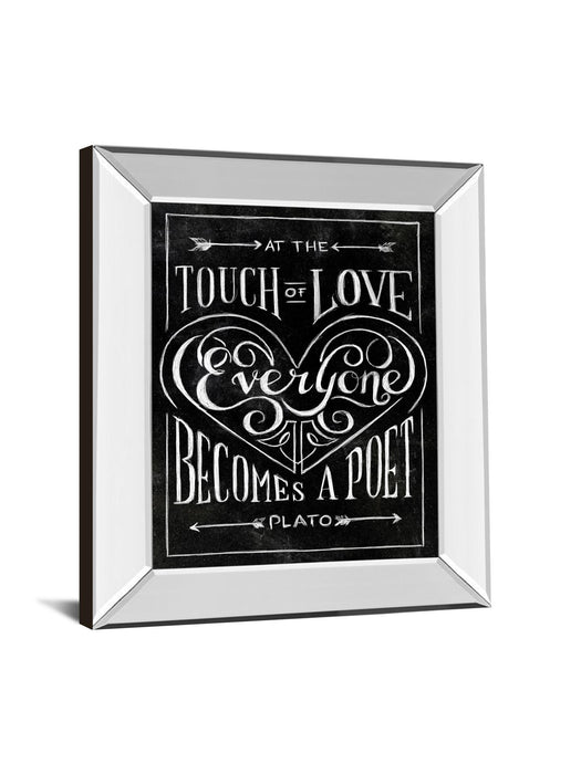 Everyone Becomes By Sundance Studio - Mirror Framed Print Wall Art - Black