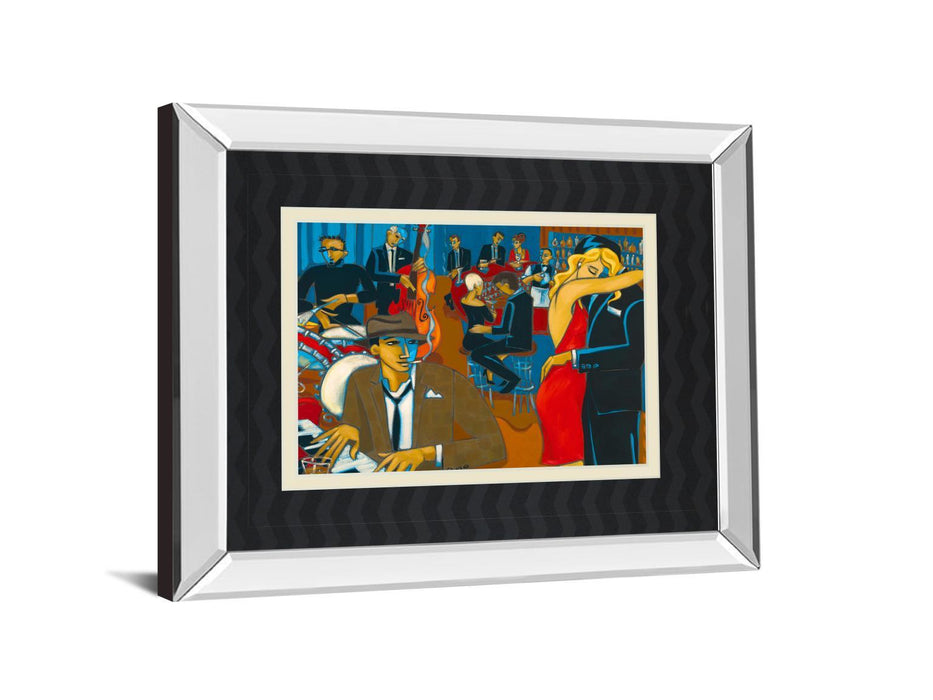 After Hours By Marsha Hammel - Mirror Framed Print Wall Art - Red