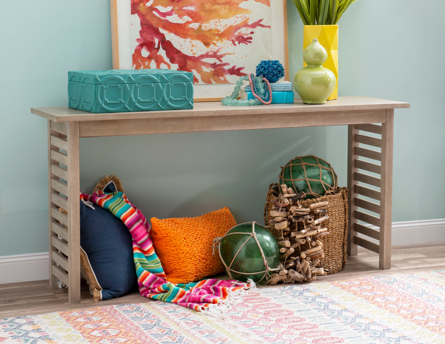 Edgewater Soft Sand - Sofa Table - Light Brown