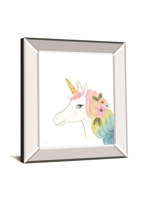 Lets Chase Rainbows V By Jenaya Jackson - Mirror Framed Print Wall Art - White