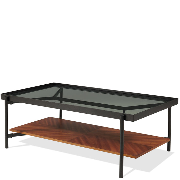 Lennox - Rectangular Cocktail Table - Rosewood