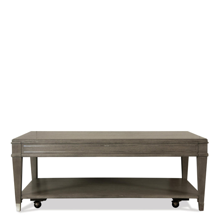 Dara Two - Rectangular Cocktail Table - Gray Wash