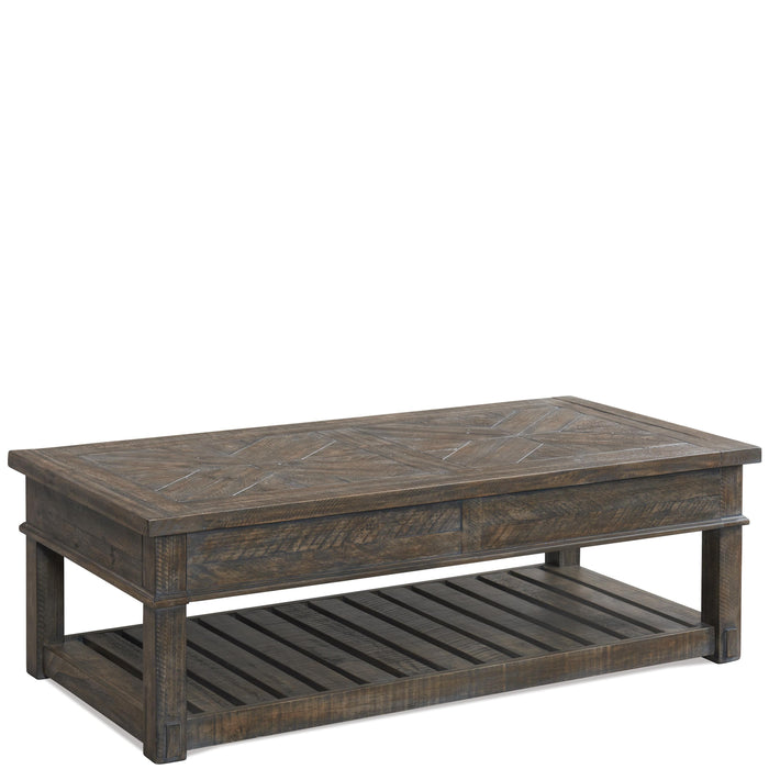 Bradford - Rectangular Cocktail Table - Rustic Coffee