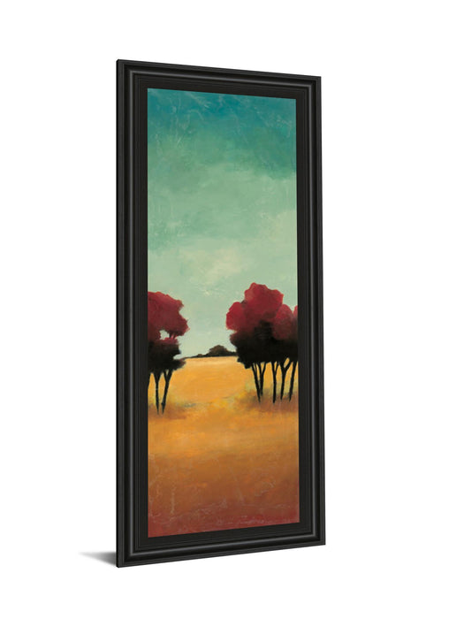 A New Day I By Angelina Emet - Framed Print Wall Art - Blue