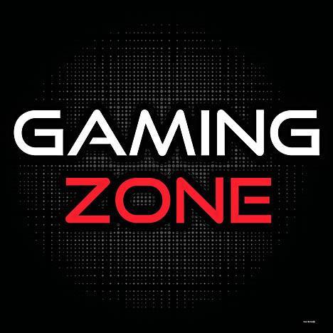 Gaming Zone By Yass Naffas Designs (Small) - Black