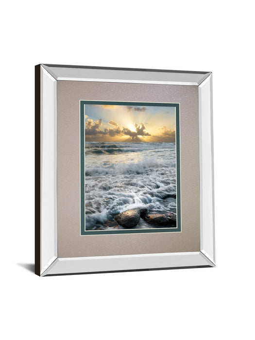 Crash By Celebrate Life Gallery - Mirror Framed Print Wall Art - Gold