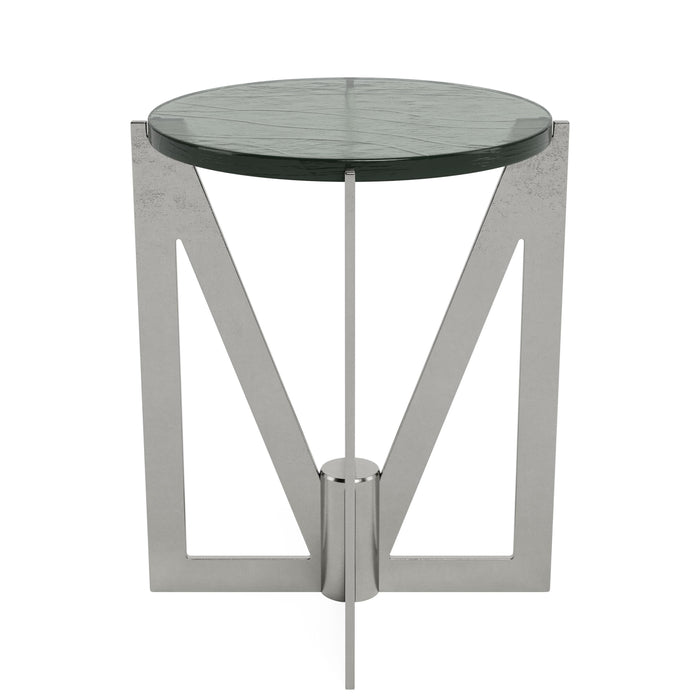 Jano - Round Side Table - Gray