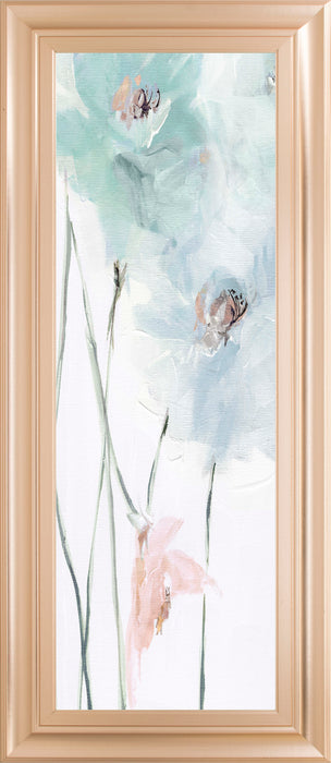 Spring Poppies I By Susan Pepe - Light Blue