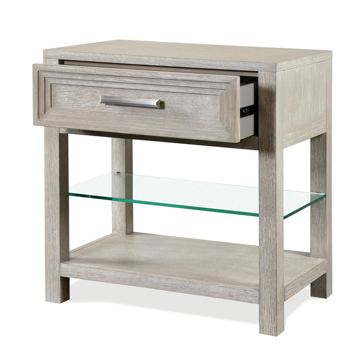 Cascade - One Drawer Nightstand - Gray