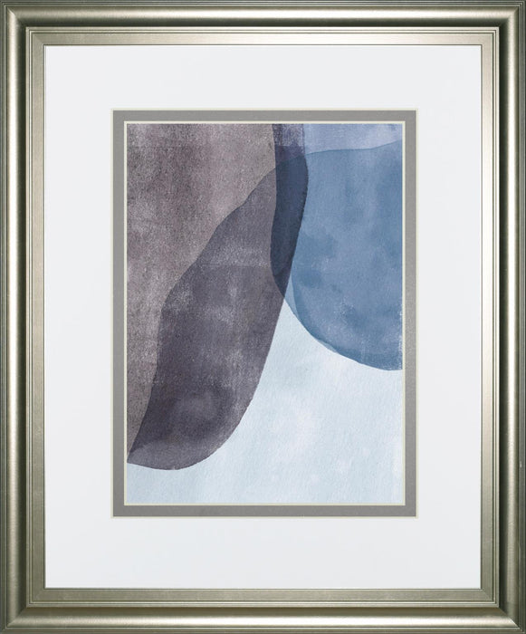 Quake I By Emma Caroline 34x40- Blue - Blue