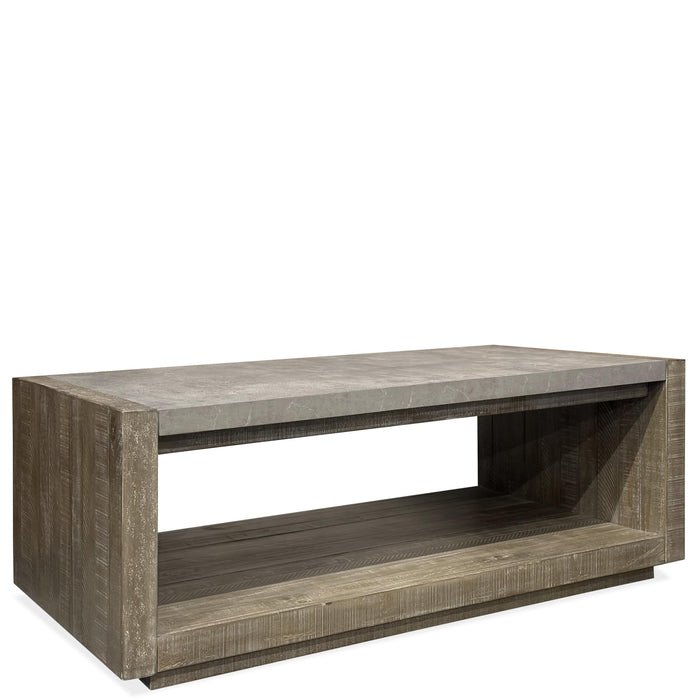 Intrigue - Rectangular Coffee Table - Dark Brown