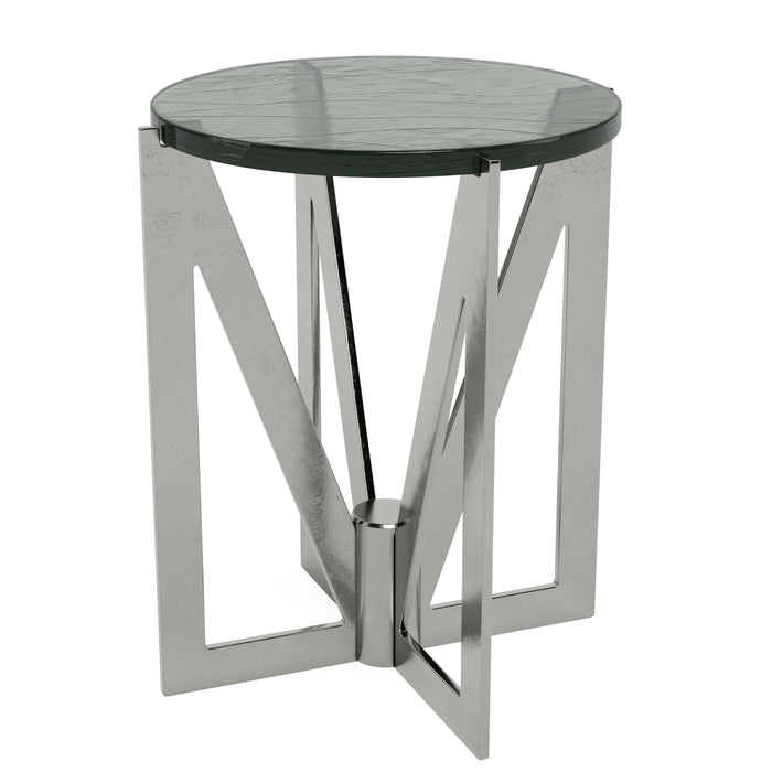 Jano - Round Side Table - Gray