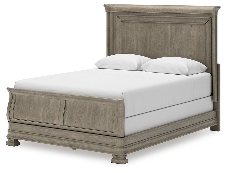 Lexorne - Sleigh Bed