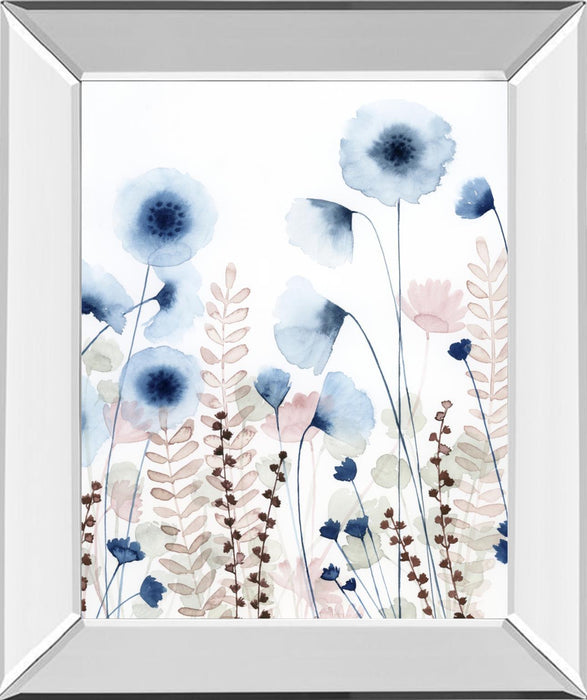Sweet Flower Field I By Grace Popp - Light Blue