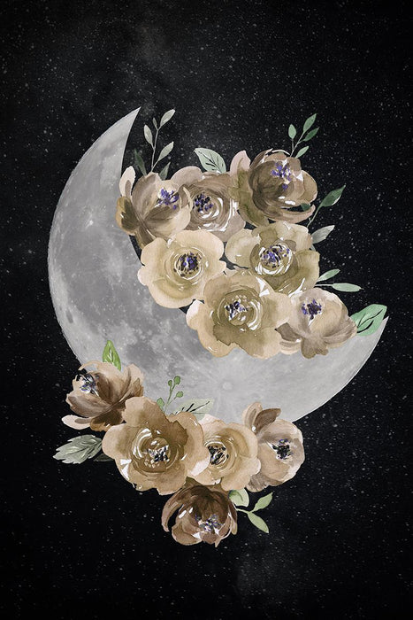 Bohemian Moon By Daniela Santiago (Small) - Black