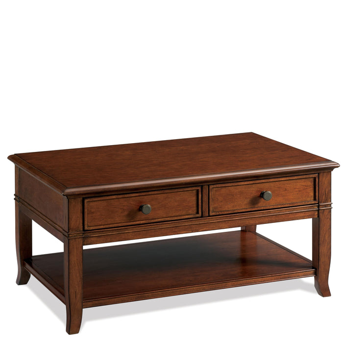 Campbell - Cocktail Table - Burnished Cherry