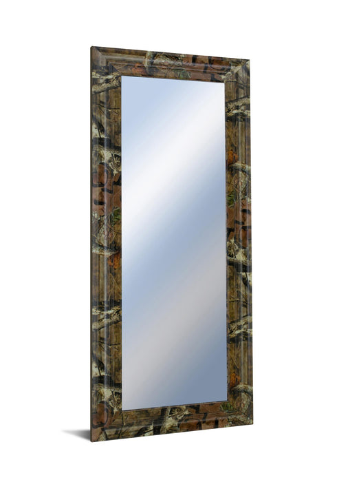 18x42 Decorative Framed Wall Mirror By Classy Art Promotional Mirror Frame #43 - Dark Brown