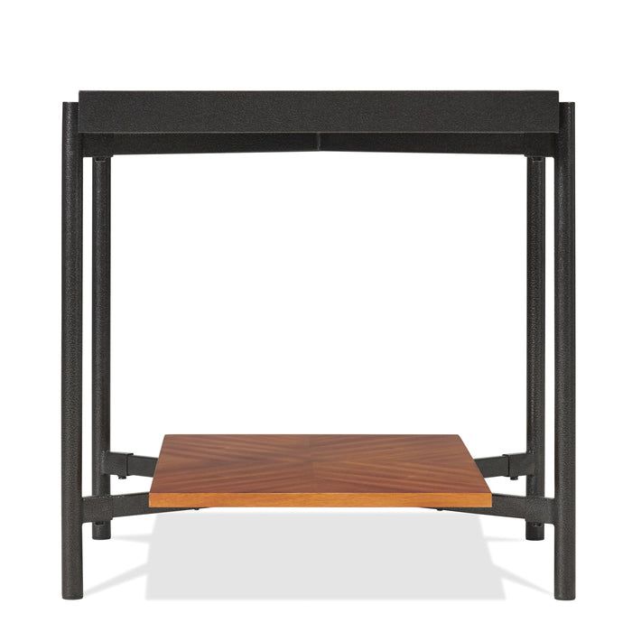 Lennox - Rectangular End Table - Rosewood