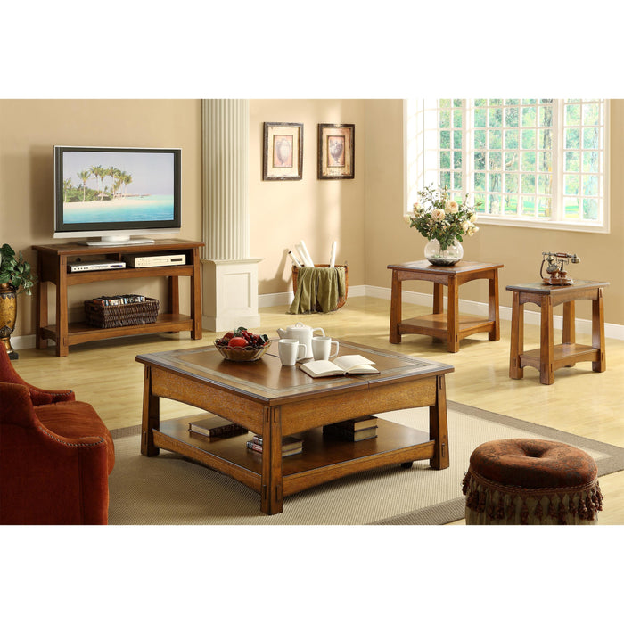 Craftsman Home - Chairside Table - Americana Oak